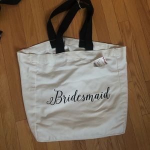 Bridesmaid/Maid of Honor Canvas Bags